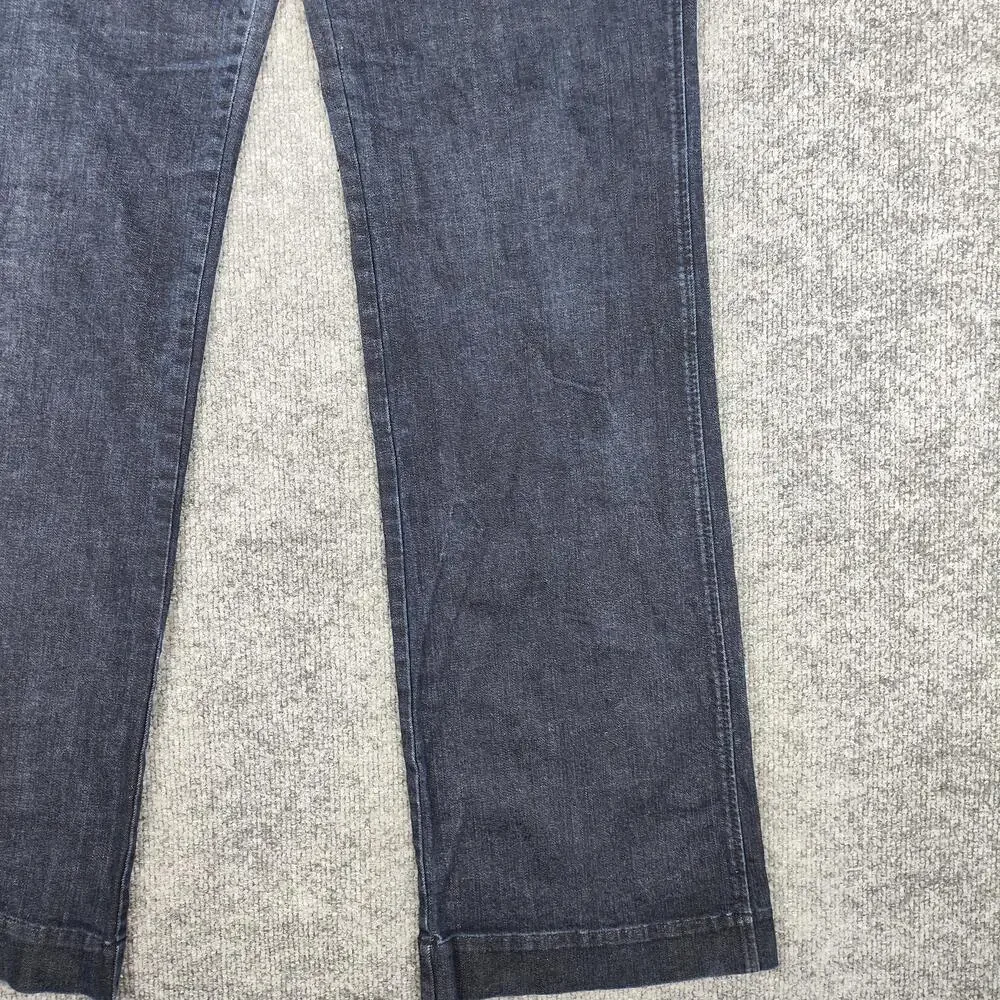 Banana Republic Dark Trouser Jeans Mens 33x34 Blue Dark Wash Straight Denim